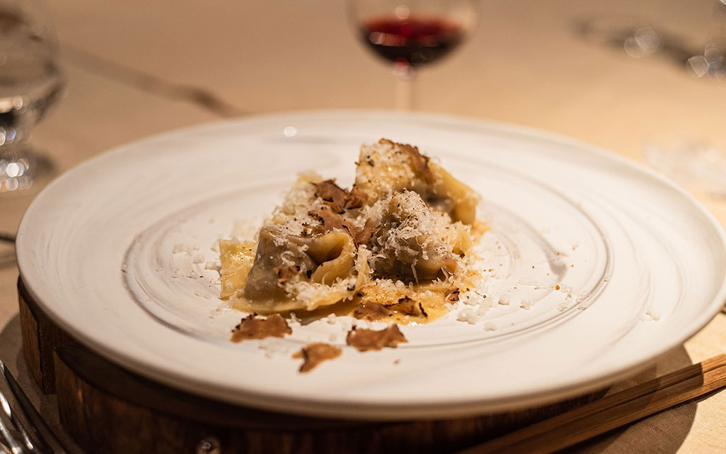 Image：Ragoût ravioli with truffle flavor